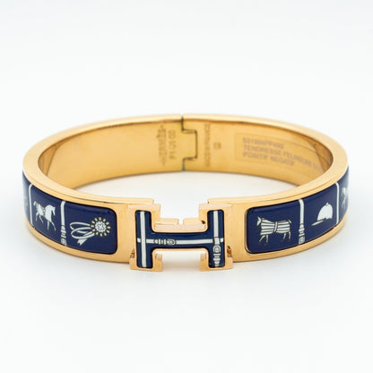 [Luxery]H BRACELET BLUE CERAMIC