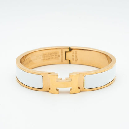 [Luxery]H WHITE BRACELET