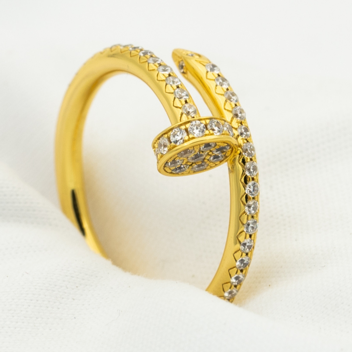 [Luxery]JUSTE RING 1.8MM GOLD DIAMONDS