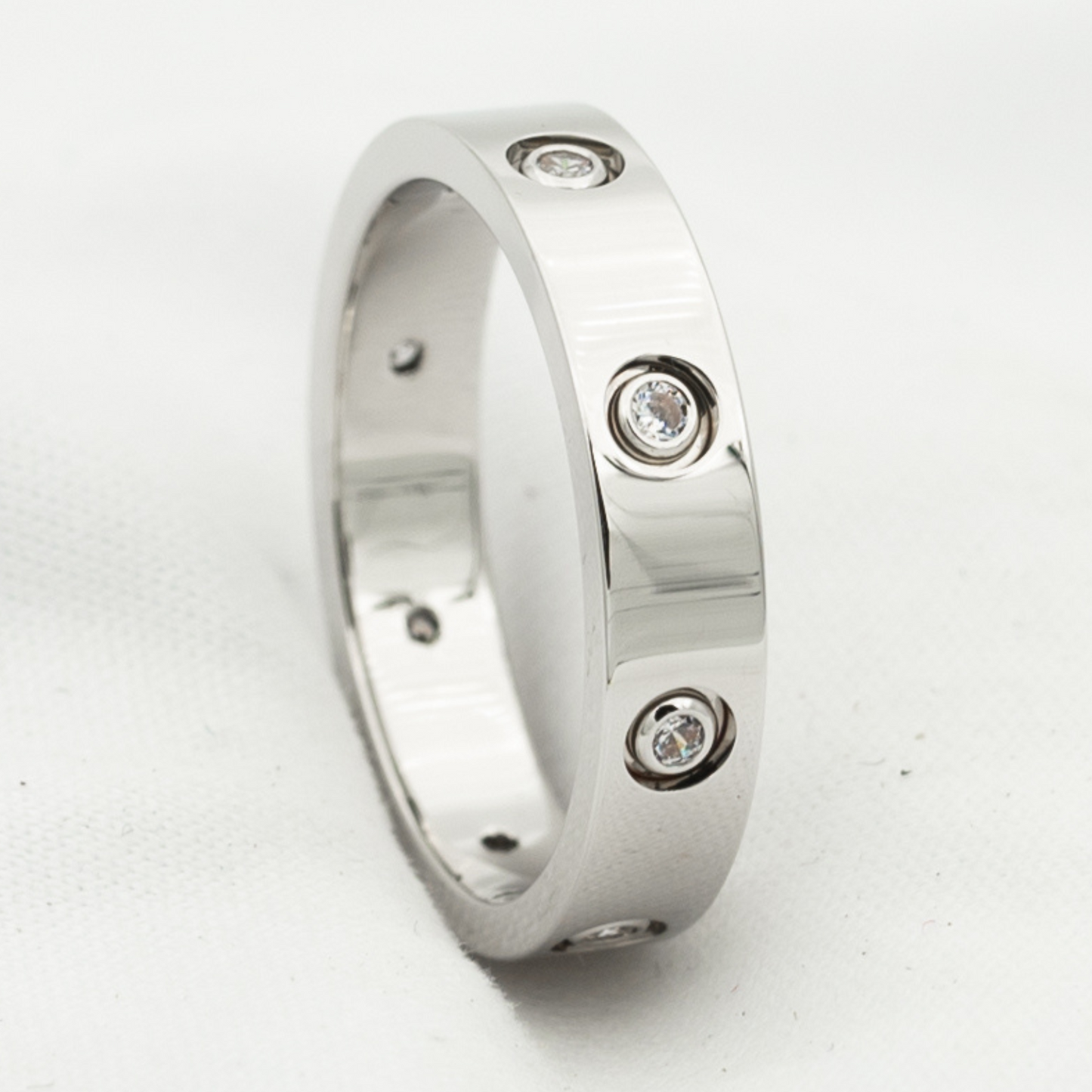 [Luxery]LOVE RING 3.6MM 8 DIAMONDS