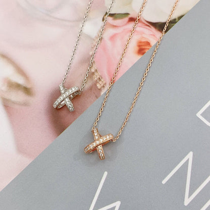 [Luxery]JEUX DE DIAMOND NECKLACE