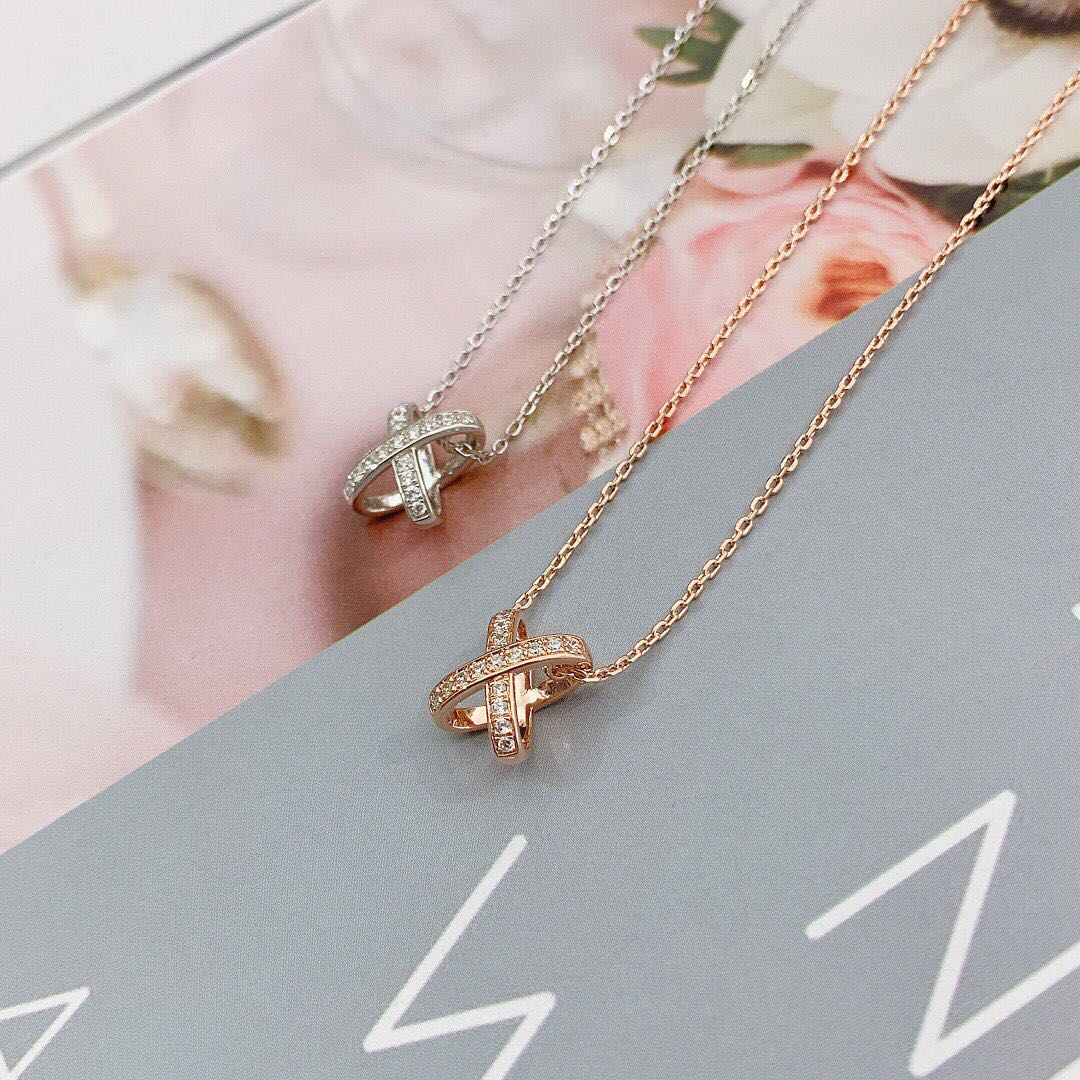 [Luxery]JEUX DE DIAMOND NECKLACE