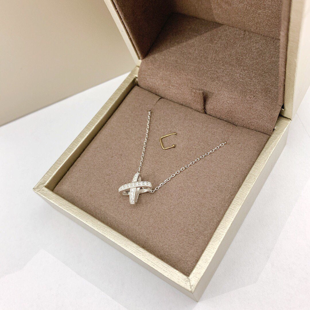 [Luxery]JEUX DE DIAMOND NECKLACE