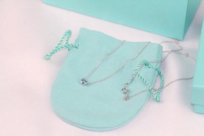 [⭐Luxery Jewels]ELSA PERETTI SERIES SINGLE DIAMOND SIMPLE NECKLACE