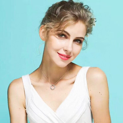 [⭐Luxery Jewels]SINGLE RING NECKLACE CHAIN LENGTH