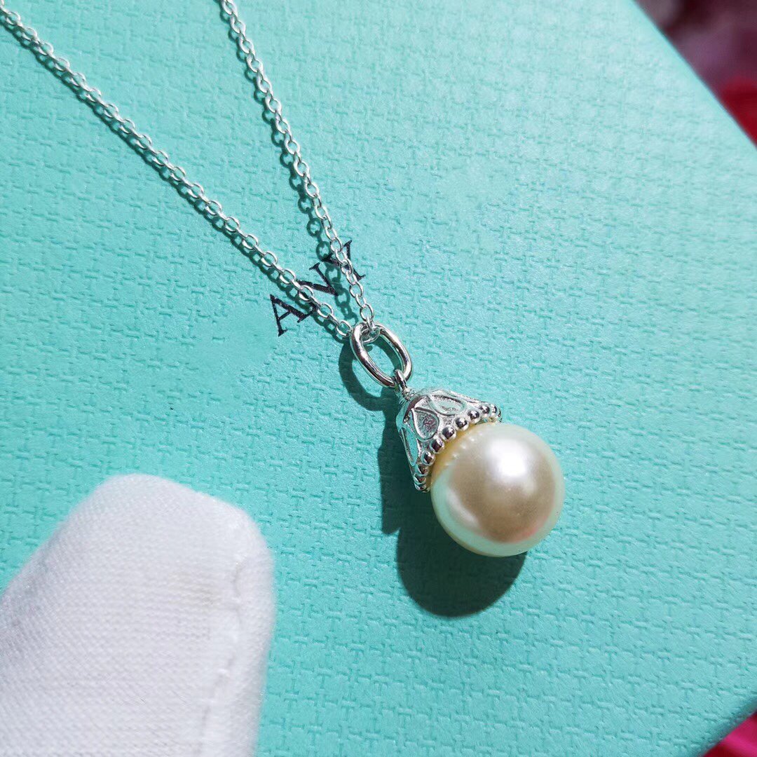 [⭐Luxery Jewels]PEARL PENDANT GATSBY ZIEGFELD PEARL SILVER NECKLACE