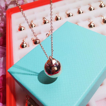 [⭐Luxery Jewels]HARDWEAR PENDENTIF BALL ROSE NECKLACE