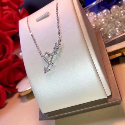 [⭐Luxery Jewels]ハート＆アロー ネックレス