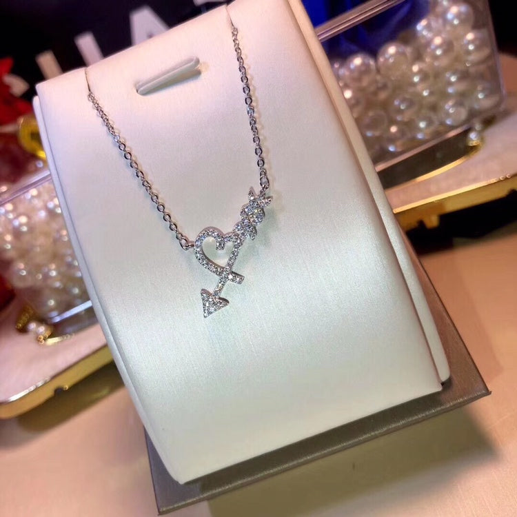 [⭐Luxery Jewels]ハート＆アロー ネックレス