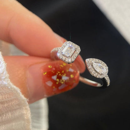 [⭐Luxery]MY TWIN TOI & MOI DIAMANT-RING AUS SILBER