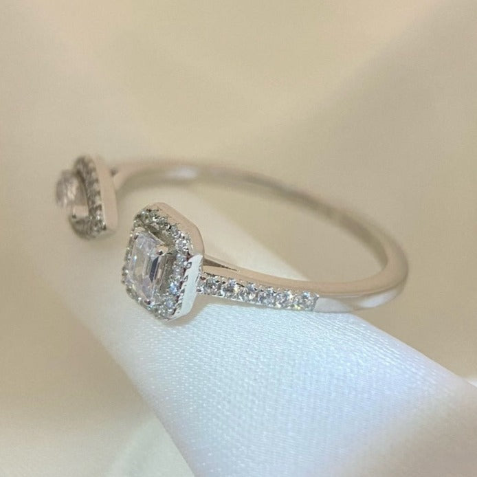 [⭐Luxery]MY TWIN TOI & MOI DIAMANT-RING AUS SILBER