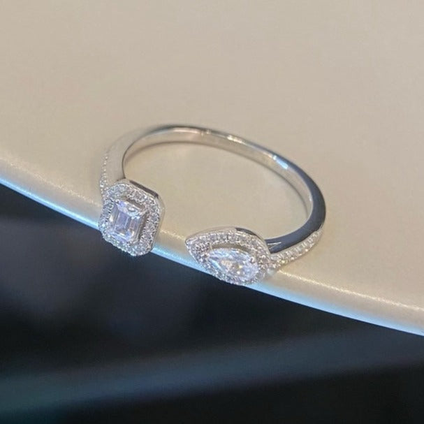 [⭐Luxery]MY TWIN TOI & MOI DIAMANT-RING AUS SILBER