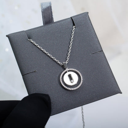 [Luxery]Demo MOVE PM NECKLACE SILVER DIAMOND
