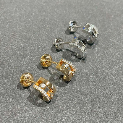 [Luxery]MOVE ROMANE EARRINGS DIAMOND
