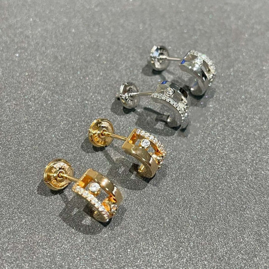 [Luxery]MOVE ROMANE EARRINGS DIAMOND