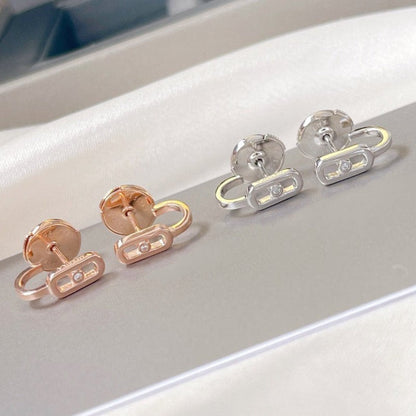 [⭐ラグジュアリー] ムーヴ ウノ ミニ 1ダイヤモンド ピアス