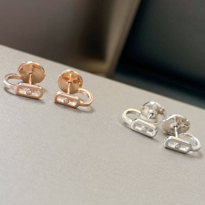 [⭐ラグジュアリー] ムーヴ ウノ ミニ 1ダイヤモンド ピアス