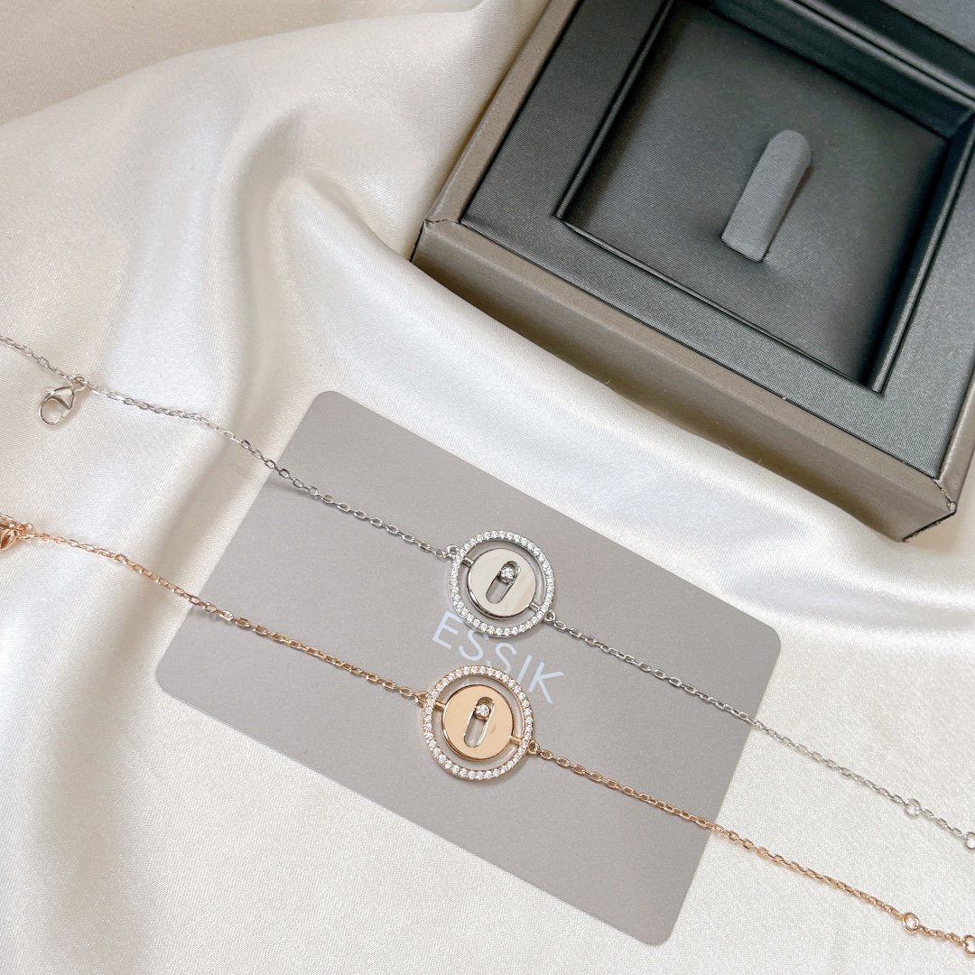 [Luxery]Demo MOVE PAVED DIAMOND BRACELET