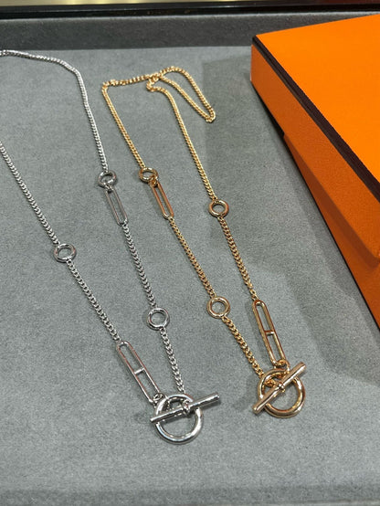 [Luxery]HM STERLING CHAINE D'ANCRE HEART