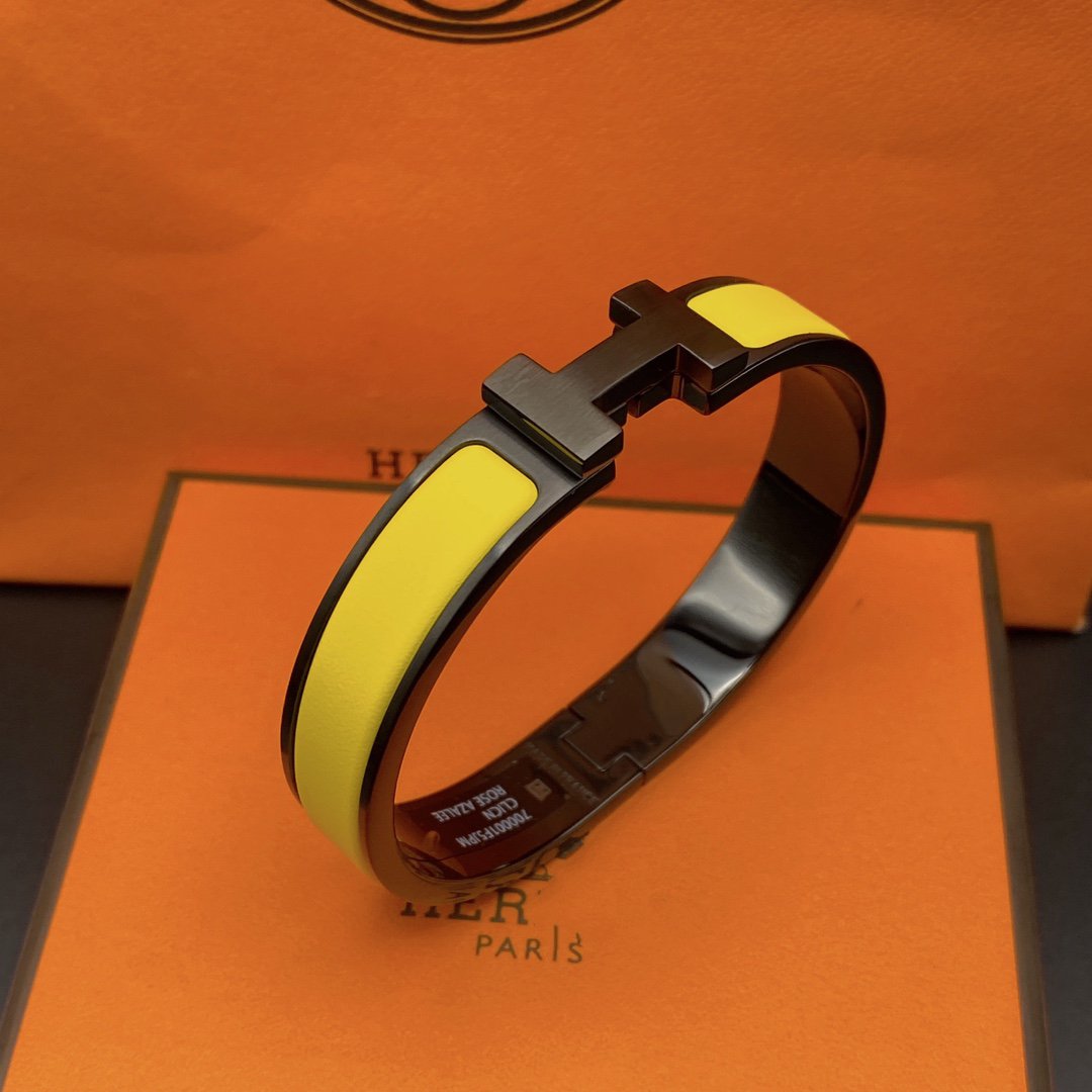 [Luxery]CLIC HM SO BLACK YELLOW BRACELET