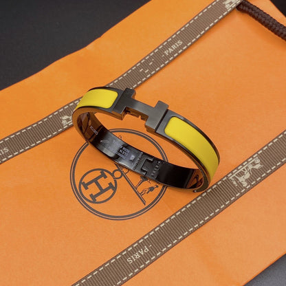 [Luxery]CLIC HM SO BLACK YELLOW BRACELET