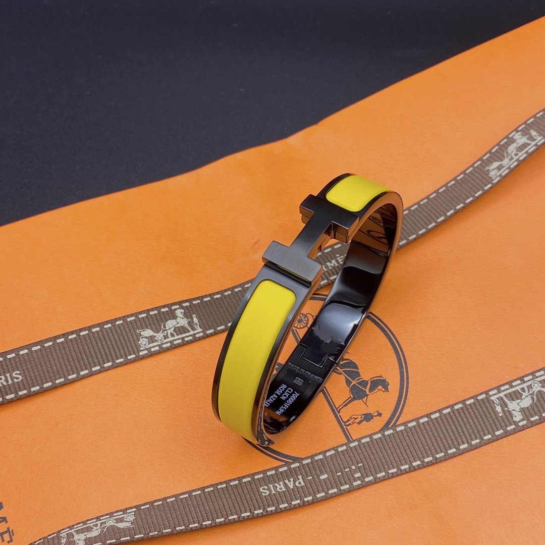 [Luxery]CLIC HM SO BLACK YELLOW BRACELET