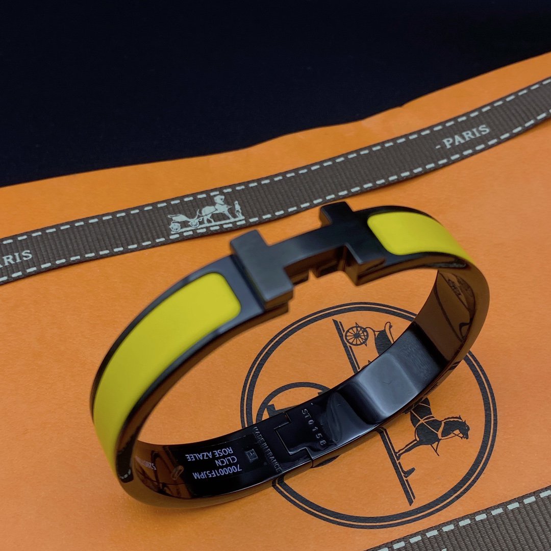 [Luxery]CLIC HM SO BLACK YELLOW BRACELET
