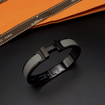 [Luxery]CLIC HM SO BLACK GREY BRACELET