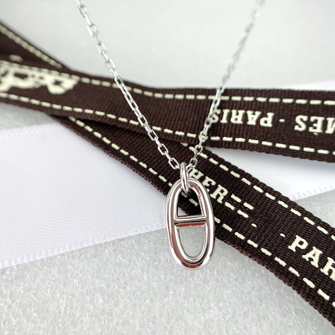 [Luxery]HM PIG NOSE NECKLACE