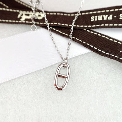 [Luxery]HM PIG NOSE NECKLACE
