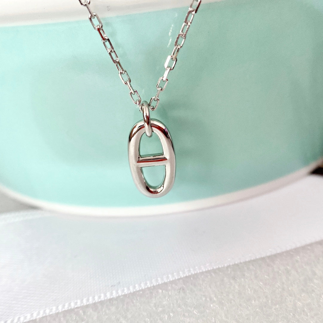 [Luxery]HM PIG NOSE NECKLACE