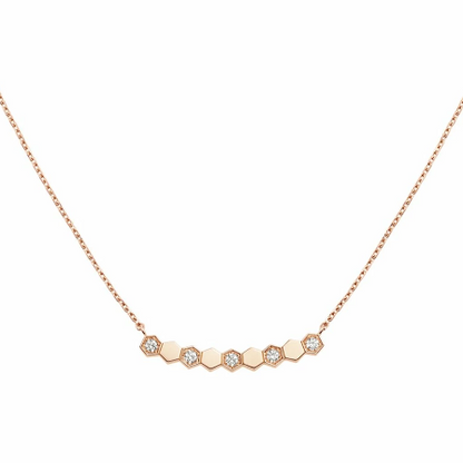 [Luxery]BEE MY LOVE DIAMOND NECKLACE