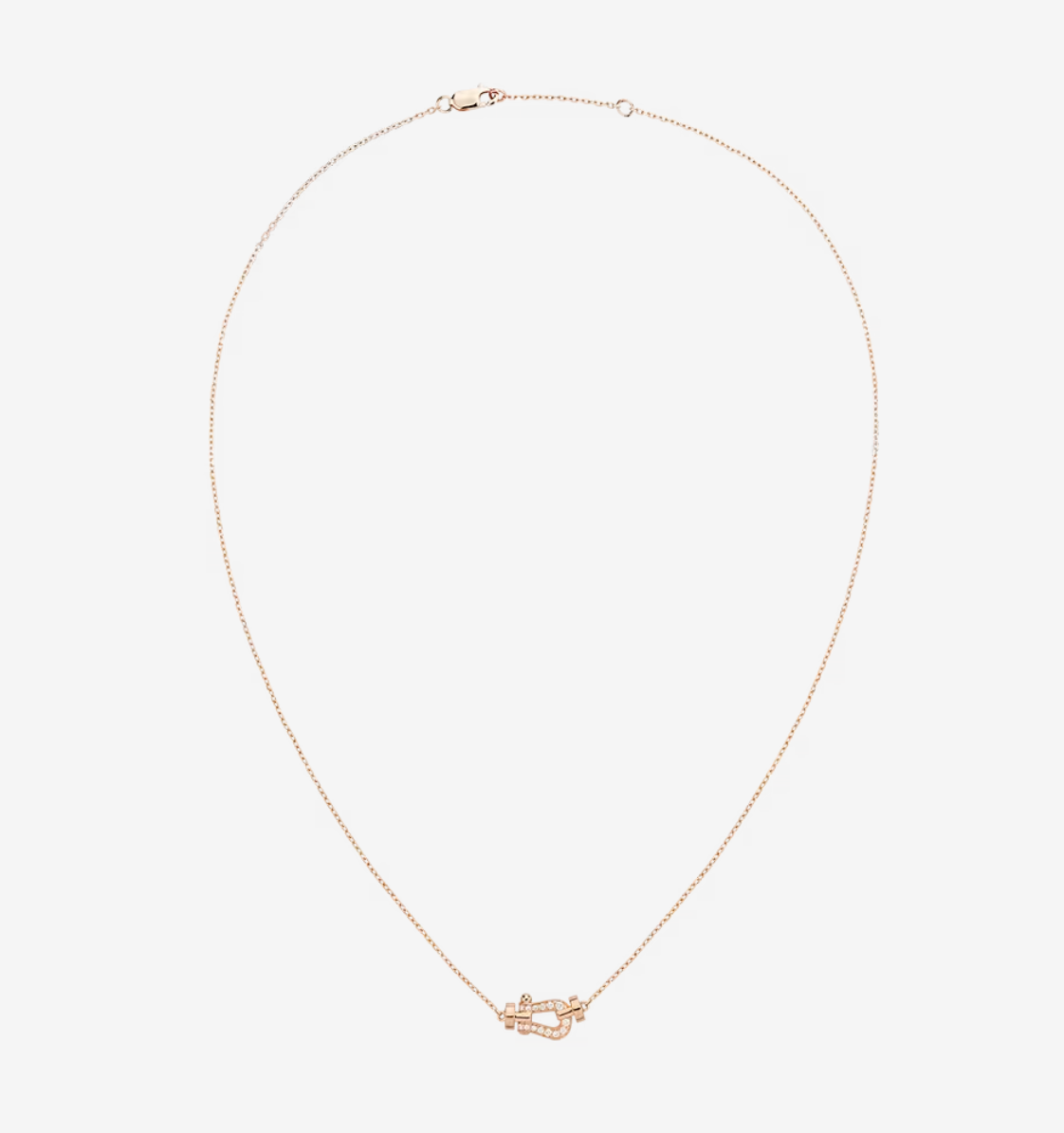 [Luxery]FORCE 10 DIAMOND PINK GOLD NECKLACE MINI MODEL