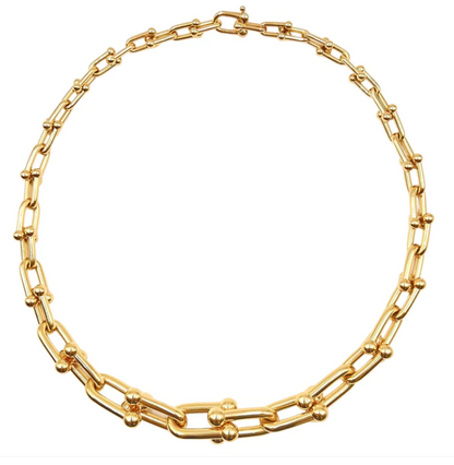 [⭐Luxery Jewels]HARDWEAR PINK GOLD CHOKER