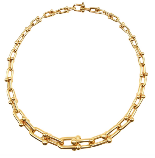 [⭐Luxery Jewels]HARDWEAR PINK GOLD CHOKER
