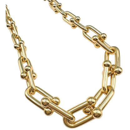 [⭐Luxery Jewels]HARDWEAR PINK GOLD CHOKER