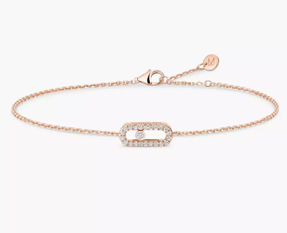 [Luxery]MS CARES FULL DIAMOND BRACELET