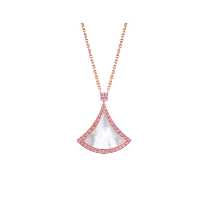 [⭐Luxery]ドリームネックレス MOP ダイヤモンド ピンク