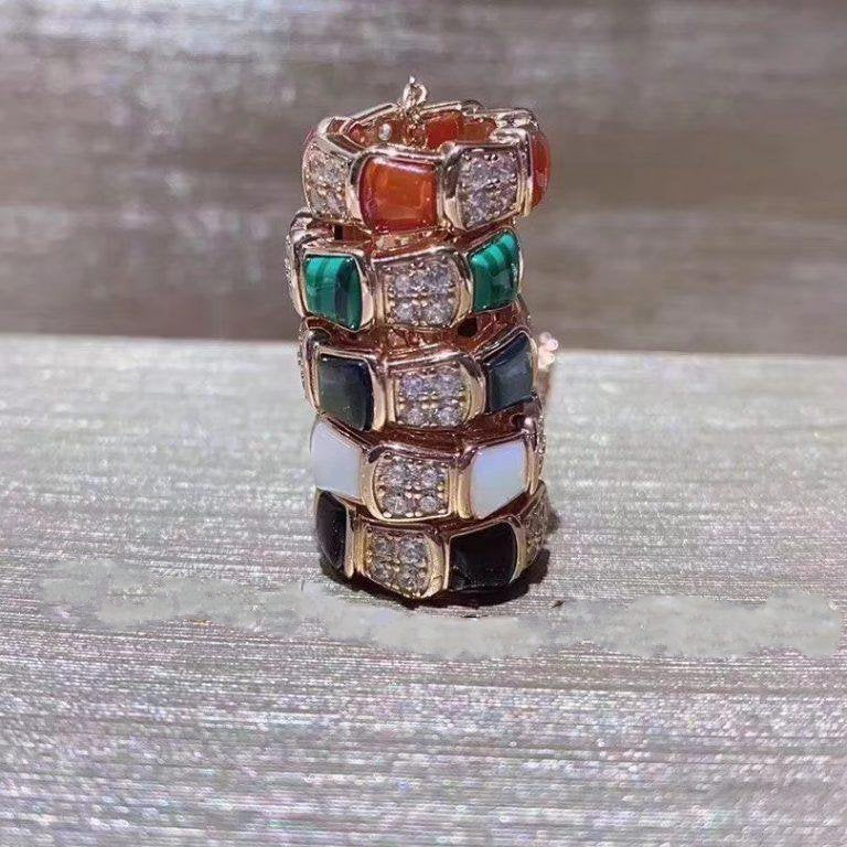 [⭐Luxus]SERPENTI ANHÄNGER MIT DIAMANTEN HALSKETTE