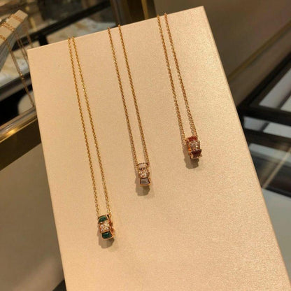 [⭐Luxus]SERPENTI ANHÄNGER MIT DIAMANTEN HALSKETTE