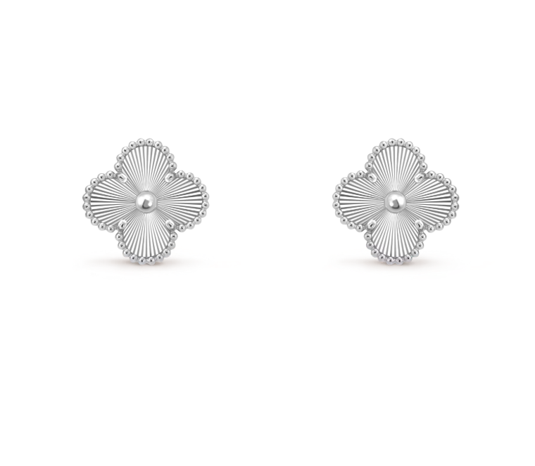 [⭐Luxus]CLOVER MEDIUM 1 MOTIV LASER OHRRINGE