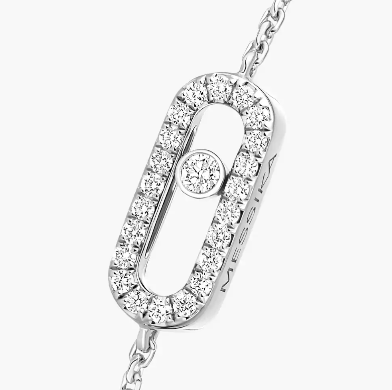 [Luxery]MS CARES FULL DIAMOND BRACELET