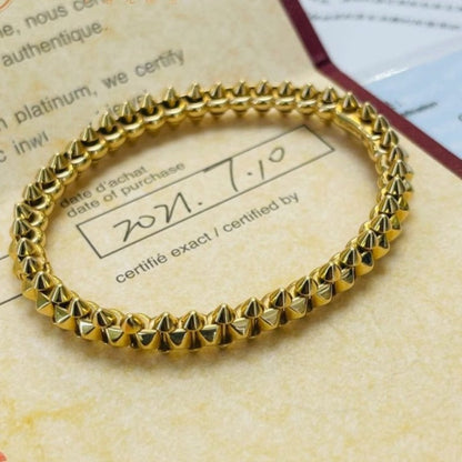 [Luxery]CLASH GOLD BRACELET
