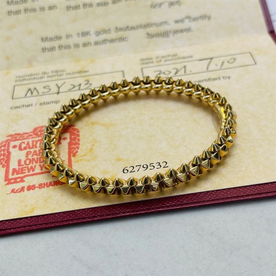 [Luxery]CLASH GOLD BRACELET