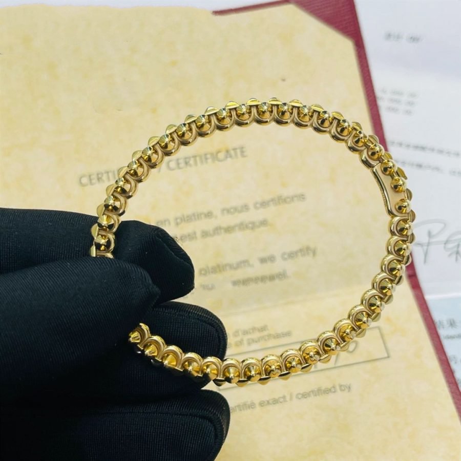 [Luxery]CLASH GOLD BRACELET