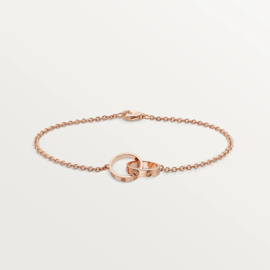 [Luxery]LOVE BRACELET DOUBLE RING