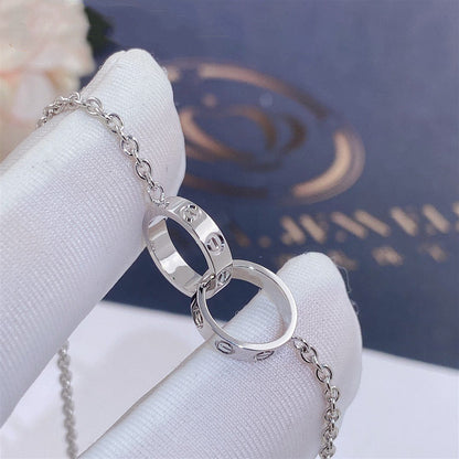 [Luxery]LOVE BRACELET DOUBLE RING