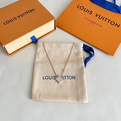 [Luxery]ROSE GOLD DIAMOND NECKLACE