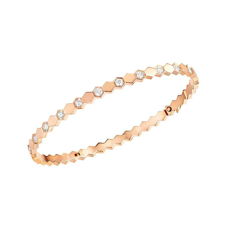 [Luxery]BEE LOVE SILVER DIAMOND BRACELET