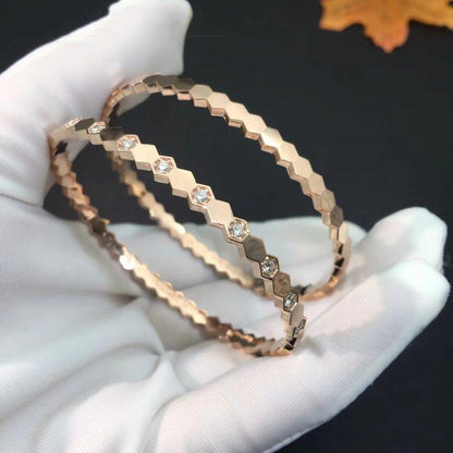 [Luxery]BEE LOVE SILVER DIAMOND BRACELET